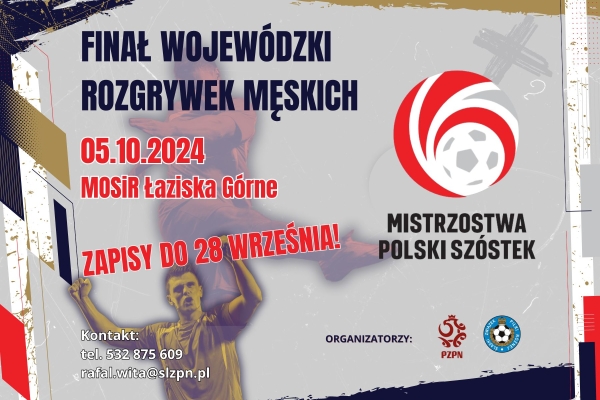 Mistrzostwa Polski Szóstek - zapraszamy do zapisów