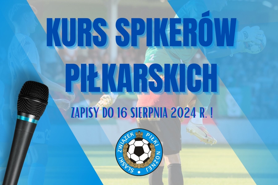 Zapraszamy na kurs spikerów piłkarskich