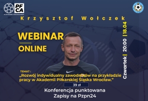 Zapraszamy na webinar z Krzysztofem Wołczkiem