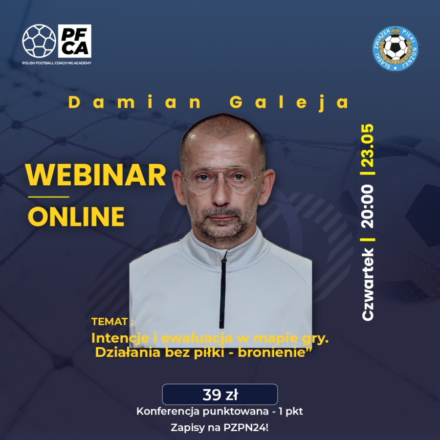 Zapraszamy na warsztaty stacjonarne i webinar z Damianem Galeją