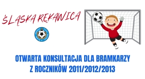 ŚLĄSKA RĘKAWICA - OTWARTA KONSULTACJA DLA BRAMKARZY Z ROCZNIKÓW 2011/2012/2013