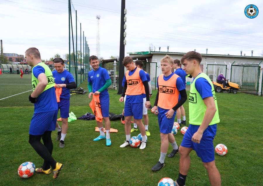 Trening przed meczem UEFA Regions&#039; Cup