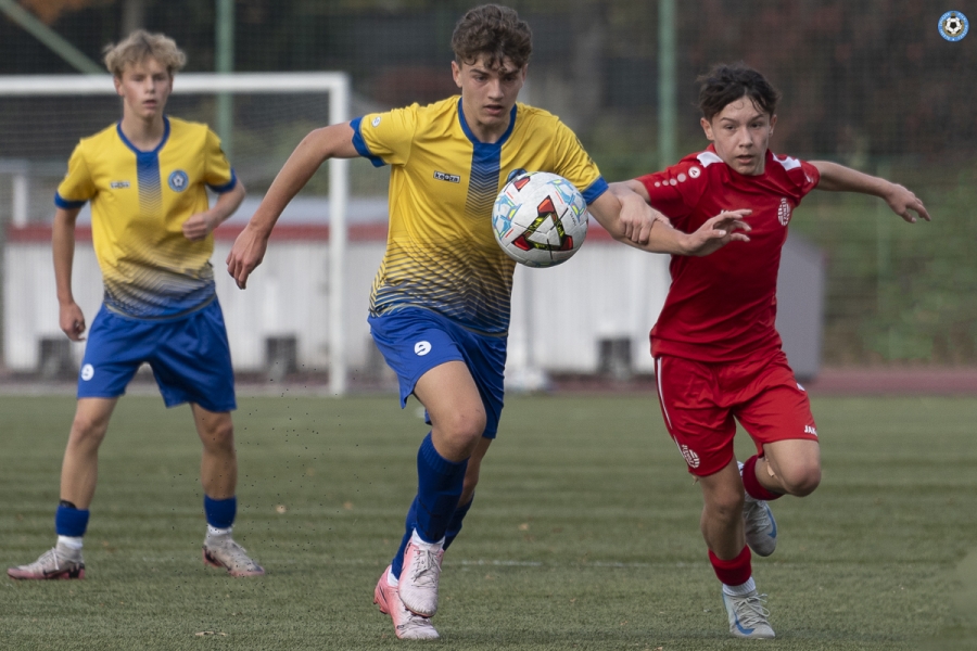 Śląski ZPN U14 zagrał z kadrą Małopolski