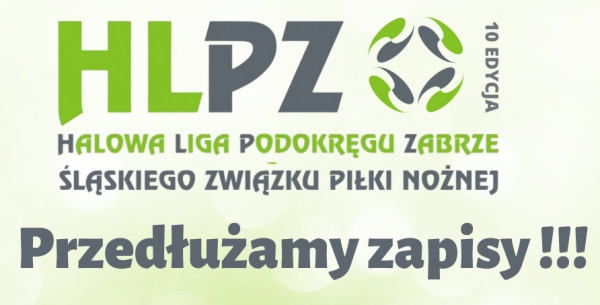 Zapisy do Halowej Ligi Podokręgu Zabrze